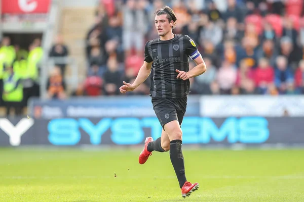 Jacob Greaves # 4 of Hull City Gök İddia Şampiyonası maçında Rotherham United - Hull City maçı sırasında New York Stadyumu, Rotherham, İngiltere, 22 Ekim 202