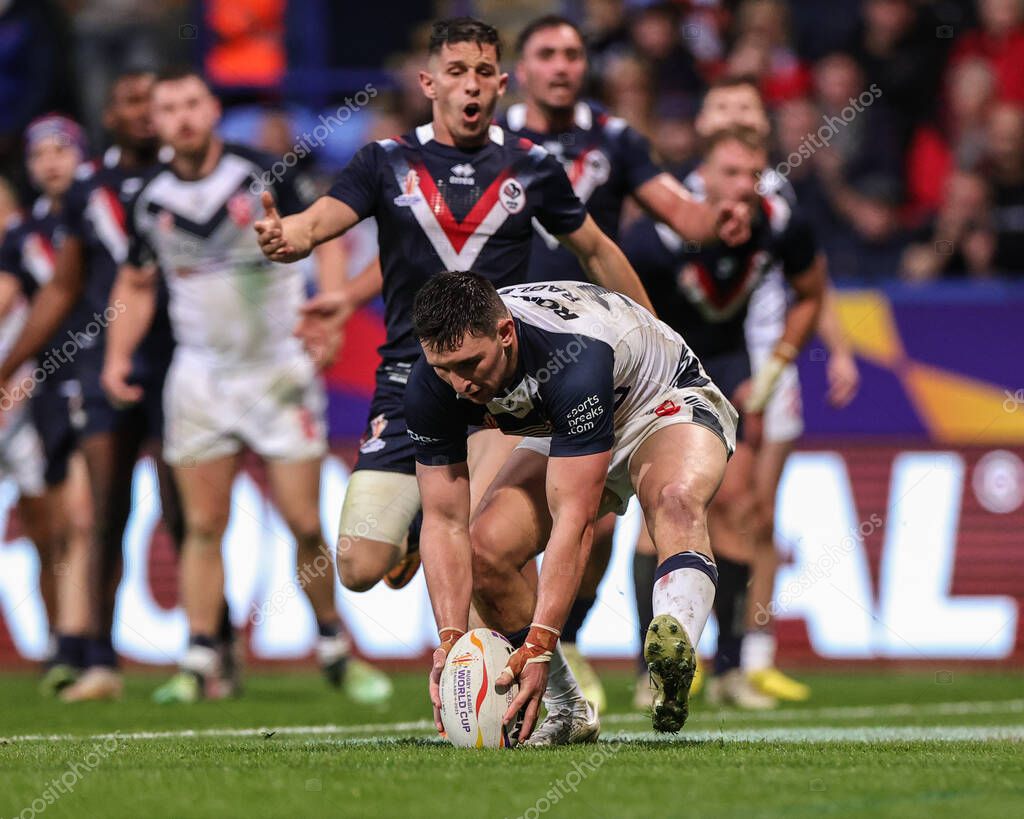 Victor Radley de Inglaterra va a probar durante la Copa Mundial de