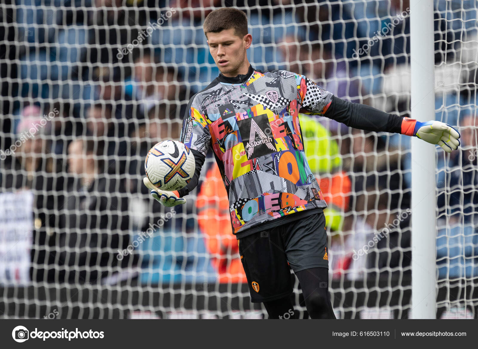 Illan Meslier Leeds Next Game On Sky 2022-23 Panini Score Premier