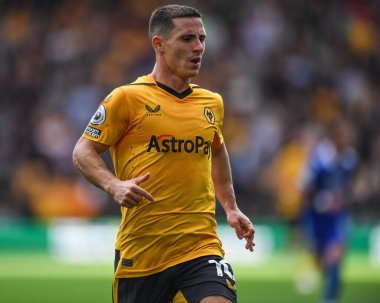 Premier Lig maçında Wolverhampton Wanderers - Leicester City maçında Wolineux, Wolverhampton, Birleşik Krallık 'ta Daniel Podence # 10