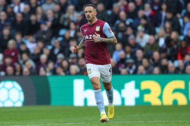 Danny Ings # 9 Aston Villa Premier Lig karşılaşmasında Aston Villa - Brentford Villa Park, Birmingham, Birleşik Krallık, 23 Ekim 202