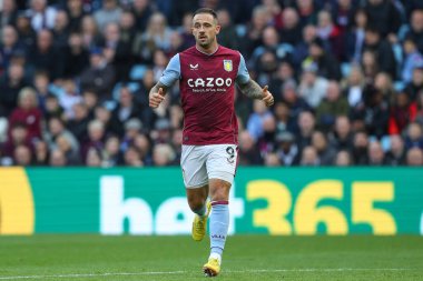 Danny Ings # 9 Aston Villa Premier Lig karşılaşmasında Aston Villa - Brentford Villa Park, Birmingham, Birleşik Krallık, 23 Ekim 202