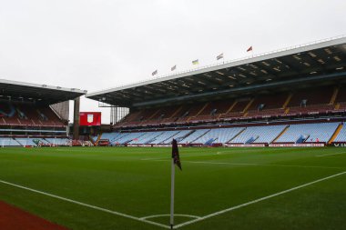 Premier Lig karşılaşması öncesinde Villa Park 'ın genel görünümü Aston Villa, Brentford' a karşı Villa Park, Birmingham, Birleşik Krallık, 23 Ekim 202