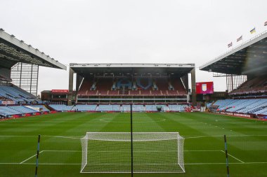 Premier Lig karşılaşması öncesinde Villa Park 'ın genel görünümü Aston Villa, Brentford' a karşı Villa Park, Birmingham, Birleşik Krallık, 23 Ekim 202