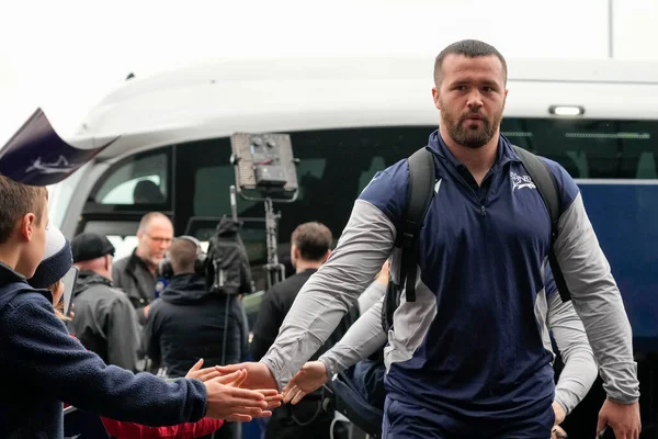 Bevan Rodd Sale Sharks Llega Estadio Antes Del Partido Gallagher —  Fotos de Stock