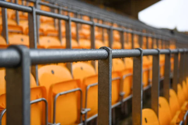 Vista General Del Estadio Molineux Sede Del Wolverhampton Wanderers Durante — Foto de Stock