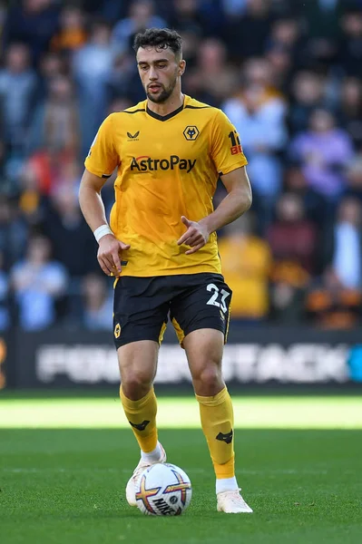 Max Kilman Van Wolverhampton Wanderers Tijdens Premier League Wedstrijd Wolverhampton — Stockfoto