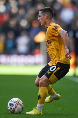 Premier Lig maçında Wolverhampton Wanderers - Leicester City maçında Wolineux, Wolverhampton, Birleşik Krallık 'ta Daniel Podence # 10