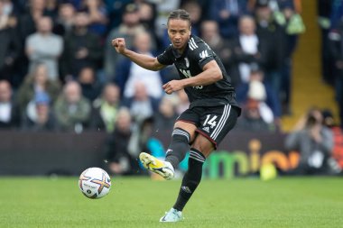 Bobby Reid # 14 Fulham Premier Lig maçında Leeds United Fulham 'a karşı Elland Road, Leeds, Birleşik Krallık' ta 23 Ekim 202 'de