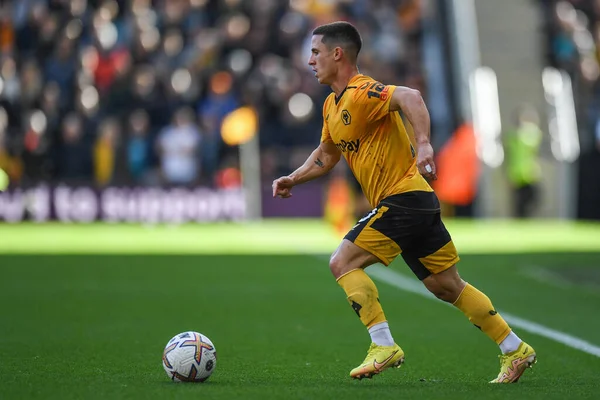 Premier Lig maçında Wolverhampton Wanderers - Leicester City maçında Wolineux, Wolverhampton, Birleşik Krallık 'ta Daniel Podence # 10