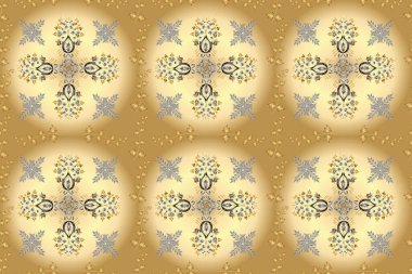 Renkli arkaplanda ilginç karalamalar olan kusursuz desen. Pano. Raster illüstrasyonu.