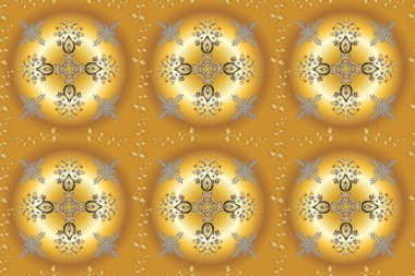 Renkli arkaplanda ilginç karalamalar olan kusursuz desen. Pano. Raster illüstrasyonu.