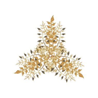 Renkli arkaplanda ilginç karalamalar var. Vektör illüstrasyonu.