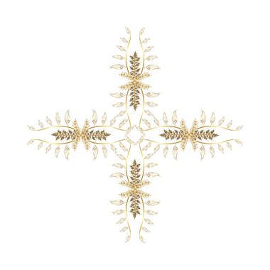 Renkli arkaplanda ilginç karalamalar var. Vektör illüstrasyonu.