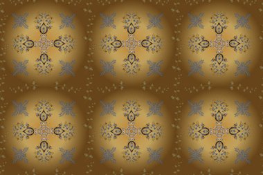 Renkli arkaplanda ilginç karalamalar olan kusursuz desen. Pano. Raster illüstrasyonu.