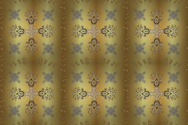 Renkli arkaplanda ilginç karalamalar olan kusursuz desen. Pano. Raster illüstrasyonu.