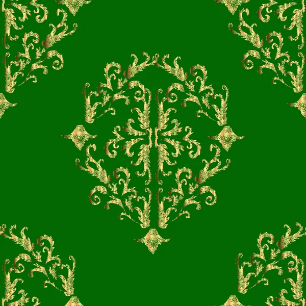 Renkli arkaplanda ilginç karalamalar olan kusursuz desen. Raster illüstrasyonu.