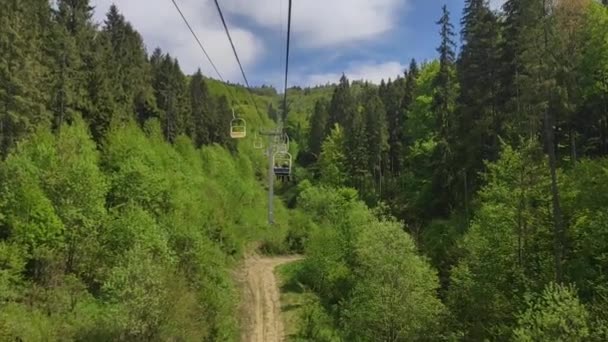 Video Perjalanan Carpathians Ukraina 2022 Musim Semi Musim Panas — Stok Video