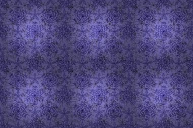 Renkli arkaplanda ilginç karalamalar olan kusursuz desen. Pano. Raster illüstrasyonu.