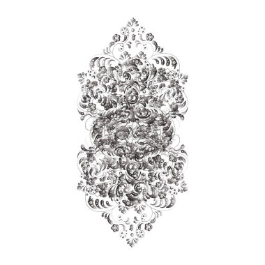 Beyaz arkaplana gri izole deseni karalar