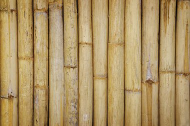 Eski Bambu Çit Dokuları Arkaplanı