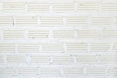 Beyaz tuğla duvar dokusu arkaplanı