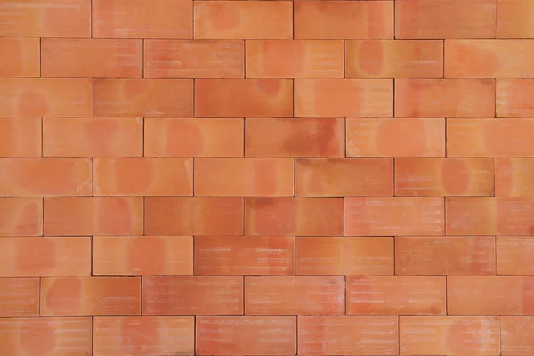 Narancs Terrakotta Csempe Tégla Minta Textúra Háttér Stock Fotó