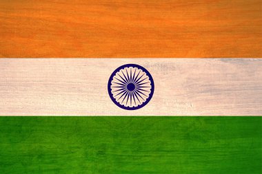 Meşhur Hint bayrağı. güçlü renk ve modern grafikler klasik tarzla yapılır. baskı, katalog ve reklamlar için poster