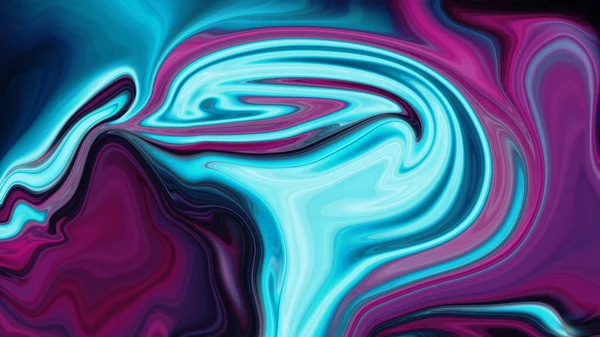 Exciting Iridescent Holographic Wave Curves Fluid Design Design Background Clear — Stock Photo, Image