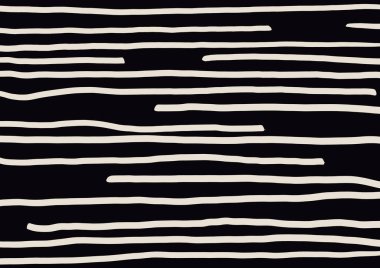 Aralıksız ve cesur çizgiler, siyah arkaplandaki beyaz çizgiler, tasarımcılar, grafik sanatçıları ve dekoratörler için motif. Kabile ve Afrika motiflerini anımsatıyor. Moda için el yapımı Bogolan