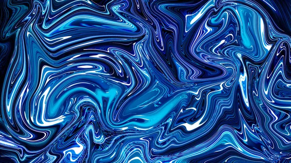 Lovely Iridescent Holographic Wave Curves Fluid Design Futuristic Design Background — Stock Photo, Image