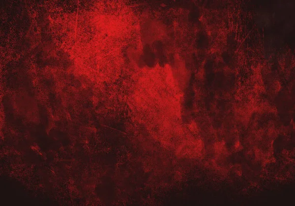 Σοκαριστικό Κόκκινο Αιματηρή Υφή Τοίχο Πιτσιλιές Και Γρατσουνιά Grunge Vintage — Φωτογραφία Αρχείου