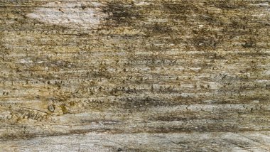 Estetik eski ahşap masa yıpranmış, soyut sanat eserleriyle dolu bir iniş sayfası. Grunge boyası, soluk renk. Duvar sanatı, baskı ve poster için soyutlama sanatı