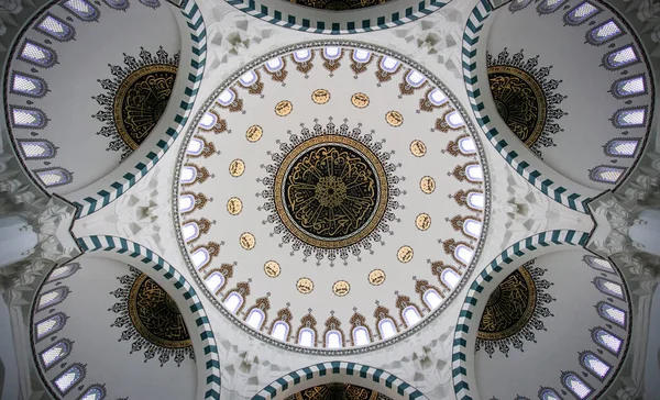 Tecto Mesquita Decorativ Ceil — Fotografia de Stock