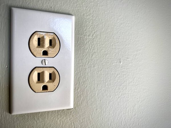 Electrical outlet in home interior