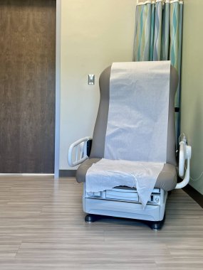 Generic decor of medical office examination room