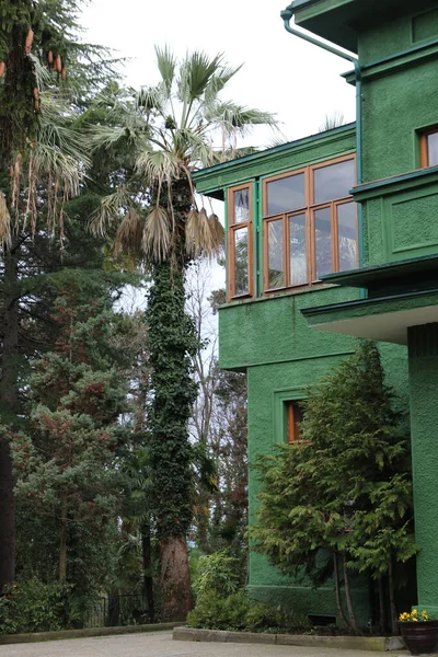 Stalins dacha in the city of Sochi. Stalinist Empire style. Imagen de stock