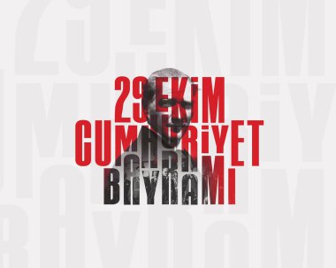 29 ekim Cumhuriyet Bayram kutlu olsun. Çeviri: 29 Ekim, Türkiye Cumhuriyeti Günü.