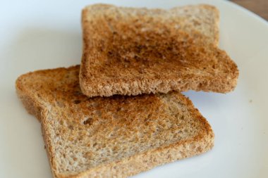 Lezzetli kızarmış ekmek tostları