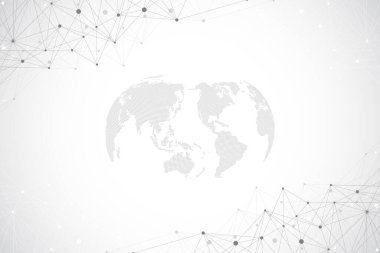 Gelecekçi Yapay Zeka ve Makine Öğrenme Konsepti. İnsan Büyük Veri Görselleştirmesi. Dalga Akımı İletişim, Bilimsel İllüstrasyon.