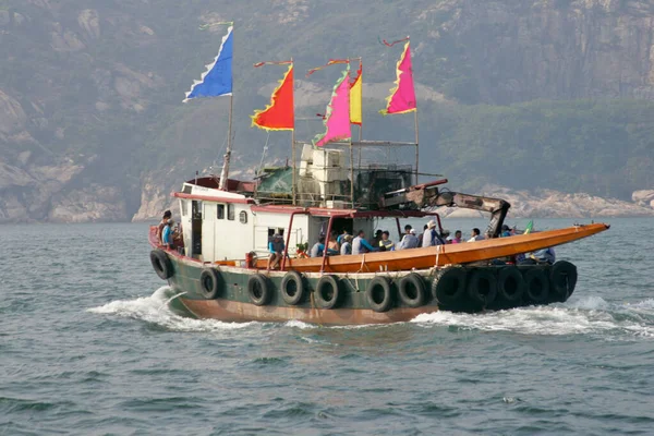 Barco Dragón Arrastrero Peces — Foto de Stock