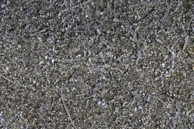 atık metalin yüzeyi