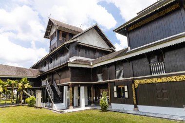 Seri Menanti, Malaysia, May 2, 2022: Istana Seri Menanti is the ancient palace of the Yam Tuan of Negeri Sembilan in the 1900s. It is now a muzeum and popular tourist attraction