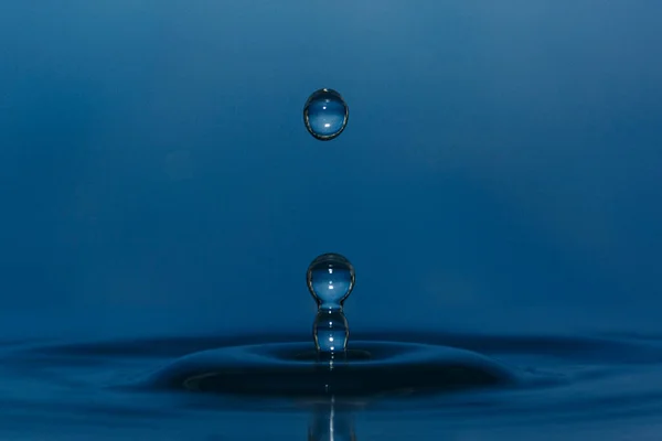 Gotas Agua Limpia — Foto de Stock