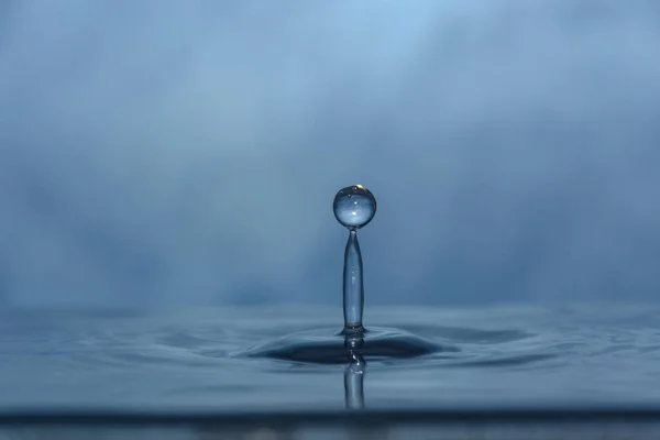 きれいな水の滴 — ストック写真