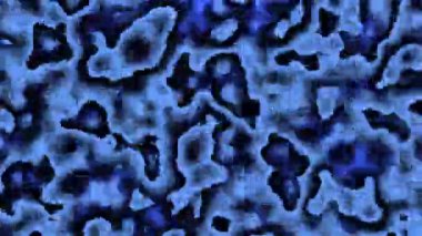 Rastgele soyut yapıştırıcı şekilleri hızlı animasyon yapıyor