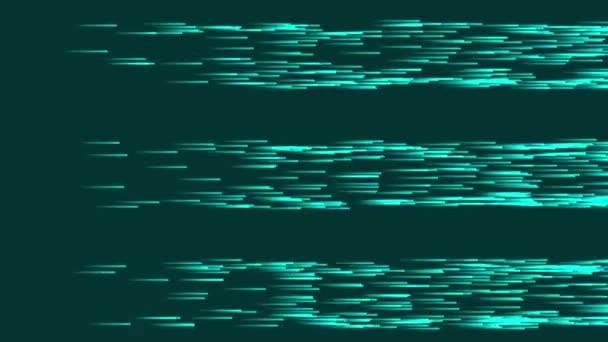 Flujos de datos binarios que cambian a velocidad de animación — Vídeo de stock