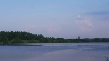 Su kuşlarıyla göl zaman aşımına uğradı 