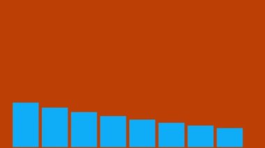 Çizelge ve çizgi grafiği iş büyümesini gösteriyor 