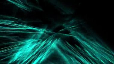  Geleceksel ızgara hologramı uzay animasyonunda yüzüyor 